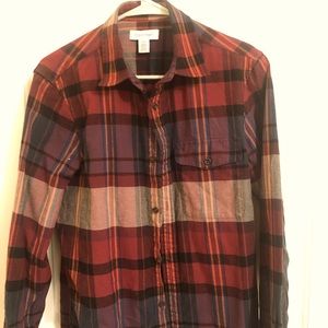 Calvin Klein never worn 100% cotton plaid button down